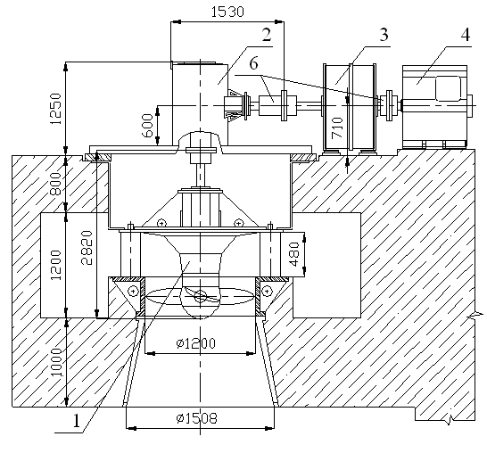 Схема гидроагрегата ГА-1